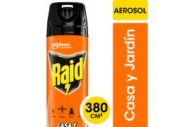 INSECTICIDA RAID CASA JARDIN 380 CC