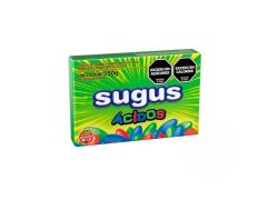 CARAMELOS SUGUS CONFITADOS ACIDO 50 GR