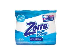 JABON EN POLVO ZORRO REGULAR BICARBONATO 400 GR