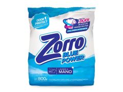 JABON EN POLVO ZORRO REGULAR BICARBONATO 800 GR