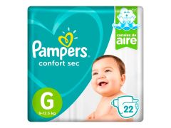 PAÑAL PAMPERS CONFORT MEGA GRANDE 22 UN