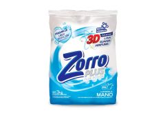 JABON EN POLVO ZORRO REGULAR BICARBONATO 3 KG