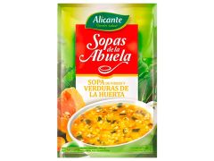 SOPA ALICANTE FIDEOS Y VERDURAS 72 GR