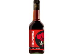 LICOR TRES PLUMAS CAFE RON 750 CC