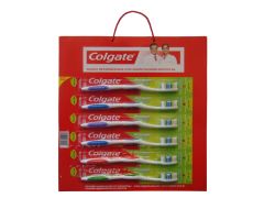CEPILLO DENTAL COLGATE TRIPLE ACCION 2x1 PACK 6x5 UN