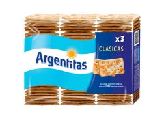 GALLETITAS ARGENTITAS CRACKERS TRIPLE PACK 306 GR