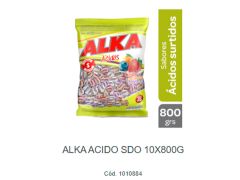 CARAMELOS ALKA ACIDO SURTIDOS 800 GR