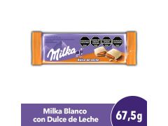 CHOCOLATE MILKA DULCE DE LECHE BLANCO 67,5 gr
