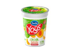 YOGHURT SANCOR YOGS CON TROZOS DE DURAZNO 180 GR