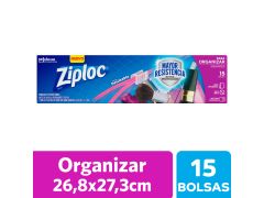 BOLSAS ZIPLOC PARA ORGANIZAR GRANDES 15 un