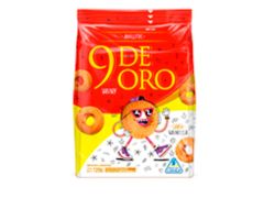 GALLETITAS 9 DE ORO ANILLOS VAINILLA 120/180 GR