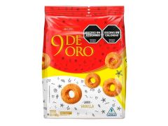 GALLETITAS 9 DE ORO ANILLOS CHOCOLATE 120/180 GR
