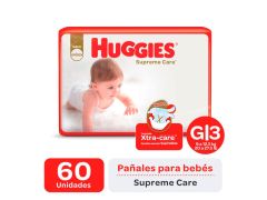 PAÑAL HUGGIES SUPREME CARE AHORRAPACK GRANDE 40 UN