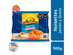 PAPAS FRITAS MC CAIN NOISETTES JAMON Y QUESO 600 GR