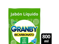 JABON LIQUIDO GRANBY LIMON DOYPACK 800 ML