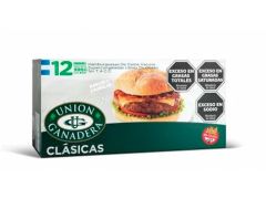 HAMBURGUESA UNION GANADERA CLASICA 12 UN
