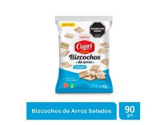 BIZCOCHOS CAPRI DE ARROZ SALADOS 90 GR