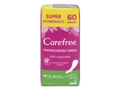 PROTECTOR FEMENINO CAREFREE TODOS LOS DIAS TANGA 60 UN