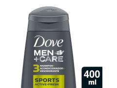 SHAMPOO DOVE 3EN1 SPORT 400 ML