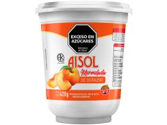 MERMELADA AISOL DURAZNO POTE 420 GR