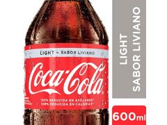 GASEOSA COCA COLA LIGHT 600 CC