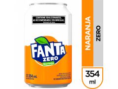 GASEOSA FANTA NARANJA ZERO 354 CC