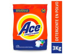 JABON EN POLVO ACE LAVADO A MANO 3 KG