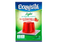 GELATINA EXQUISITA FRUTILLA LIGHT 25 GR