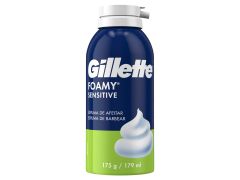 ESPUMA DE AFEITAR GILLETE FOAMY SENSITIVE SKIN 179 ML